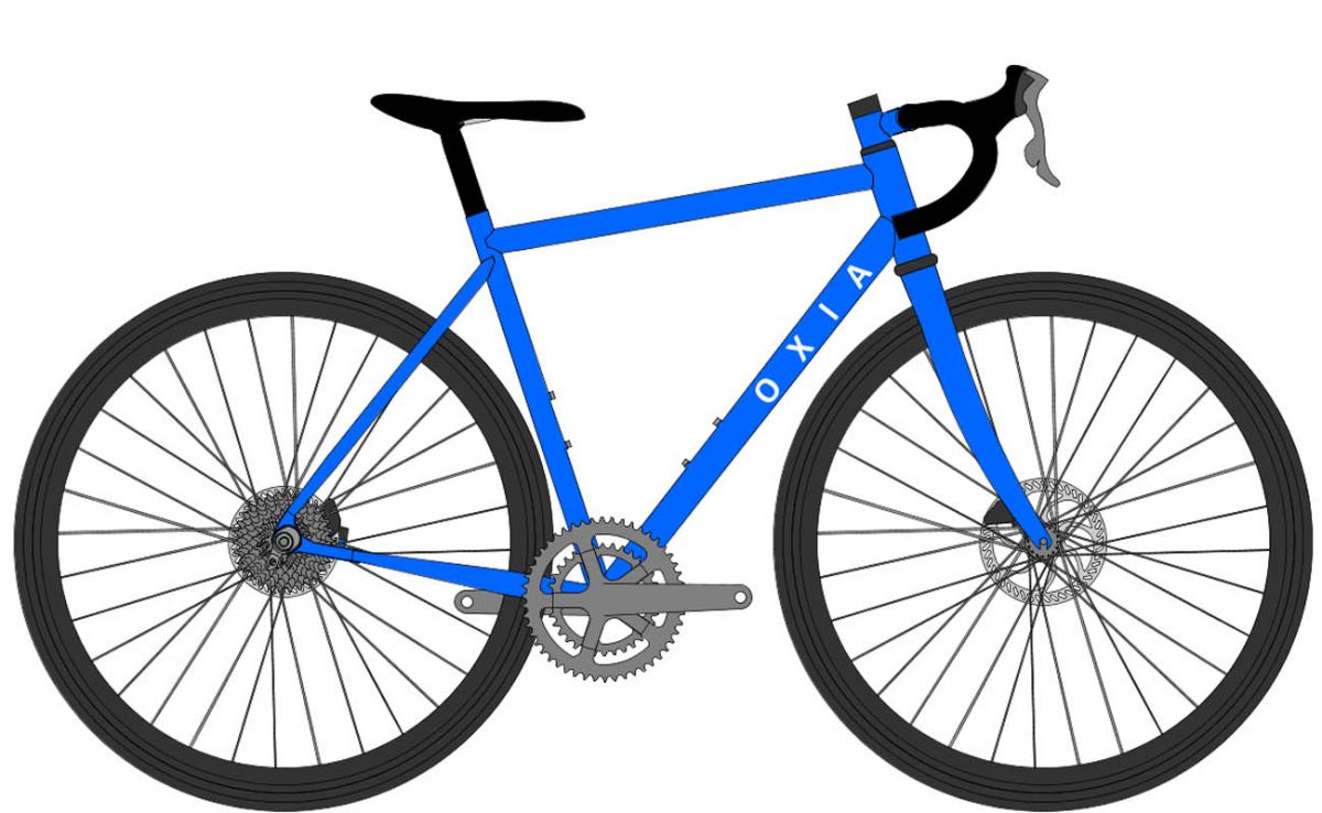 Adapting a large bicycle to a short rider