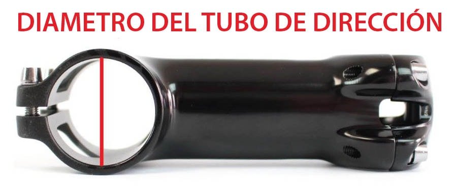 Diámetro del tubo de dirección de la potencia