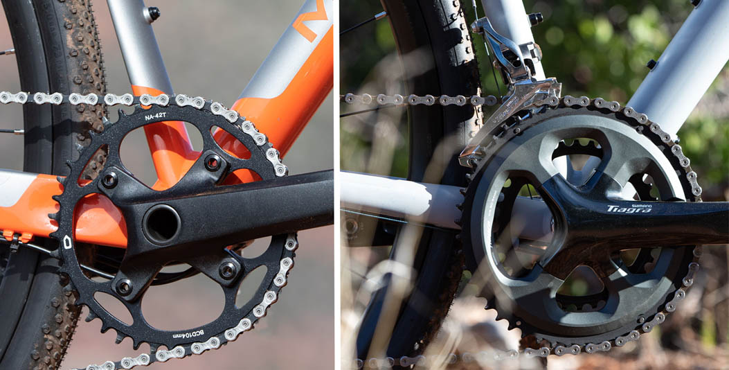 Diferencias entre transmisión gravel 1x y 2x