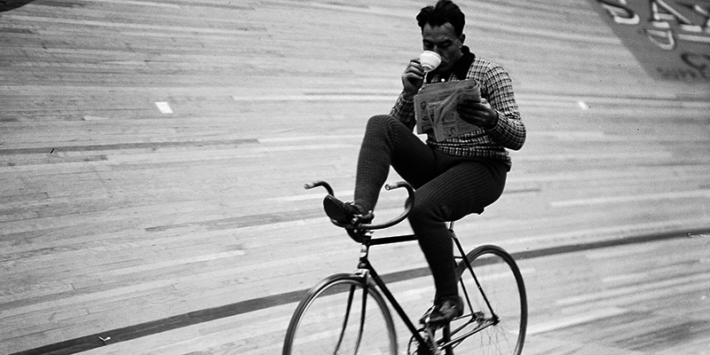 Balance on a bicycle